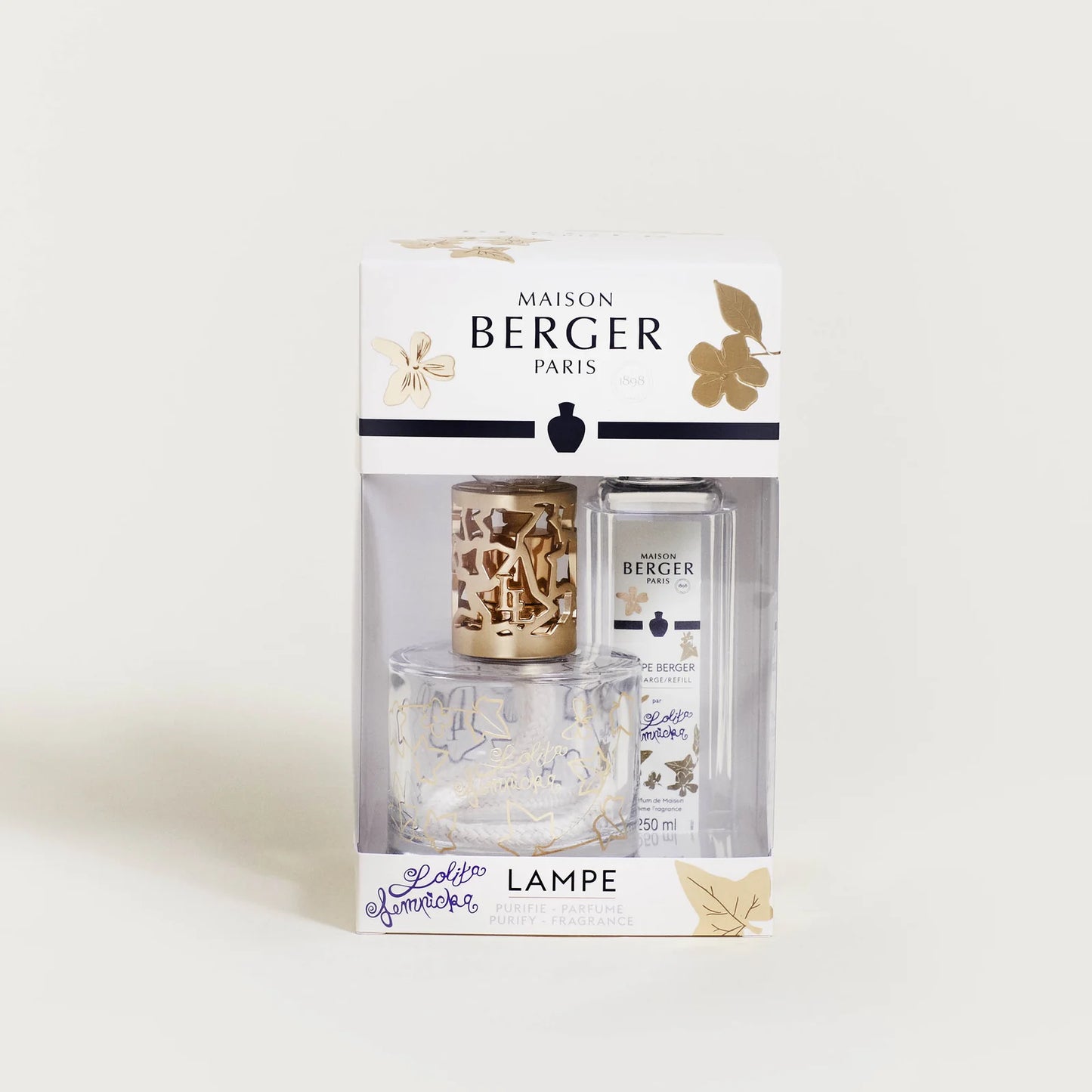 Coffret lampe Berger Pure Lolita Lempicka Transparente