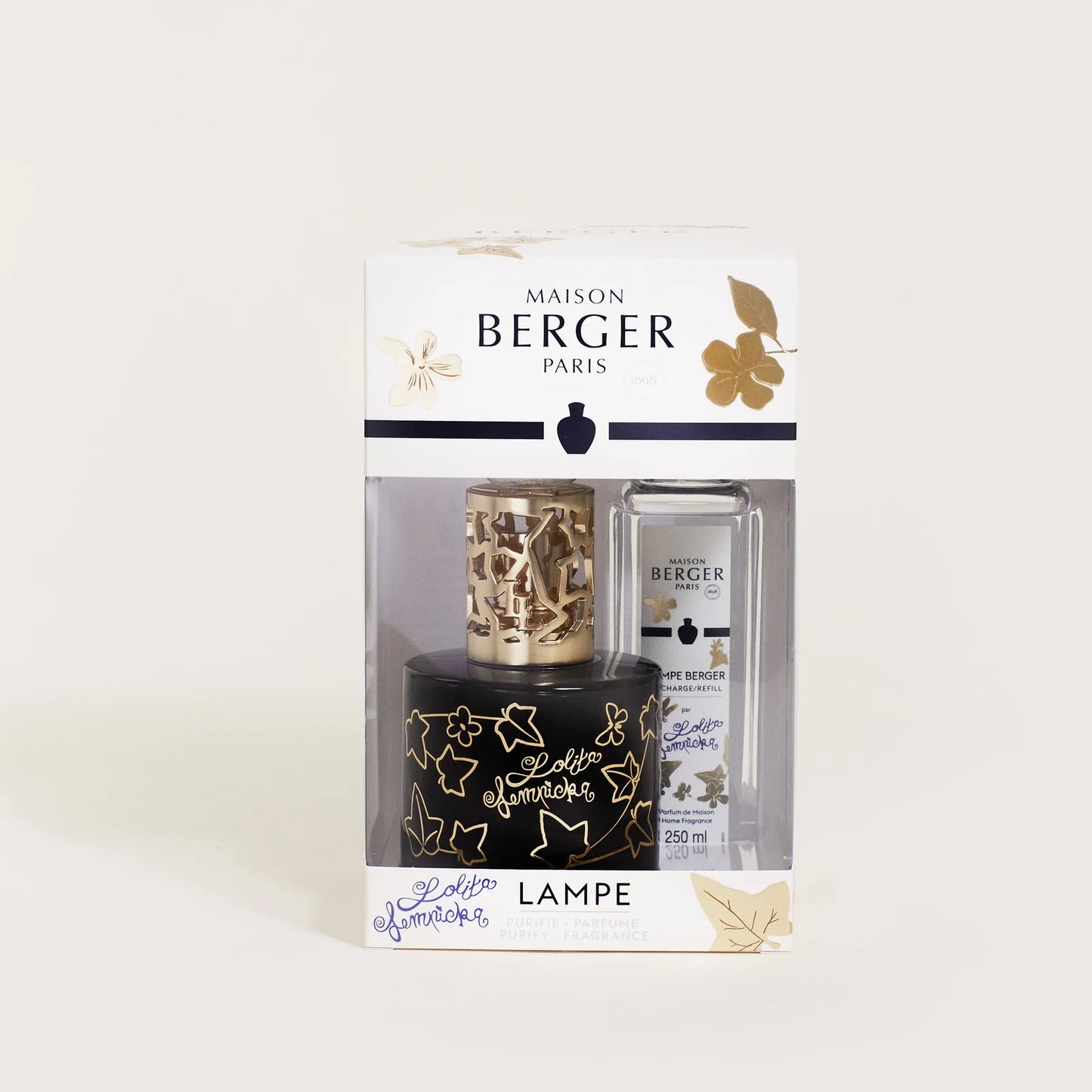 Coffret lampe Berger Pure Lolita Lempicka Noire