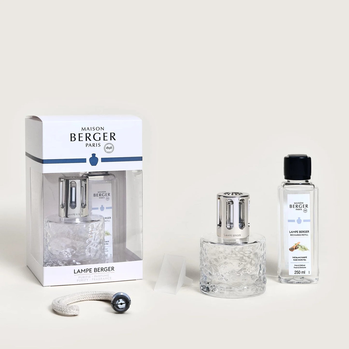 Coffret lampe Berger Mirage Transparente