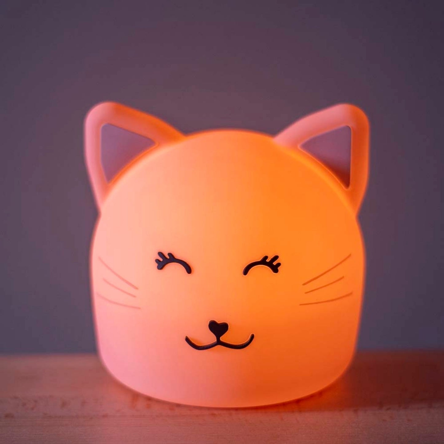 Veilleuse en silicone Mrs. Cat