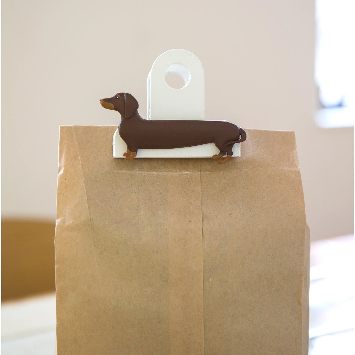 Clips de sacs teckel