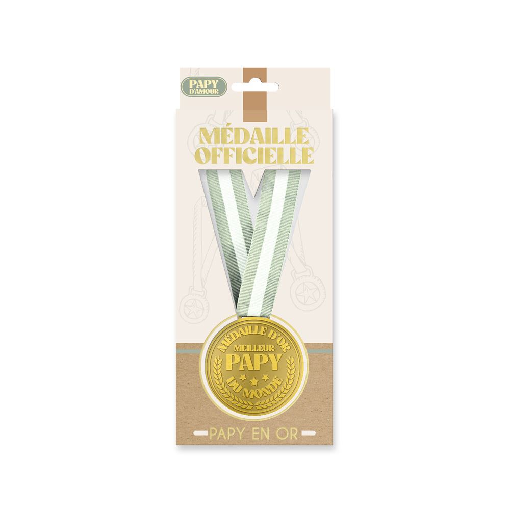 Médaille papy