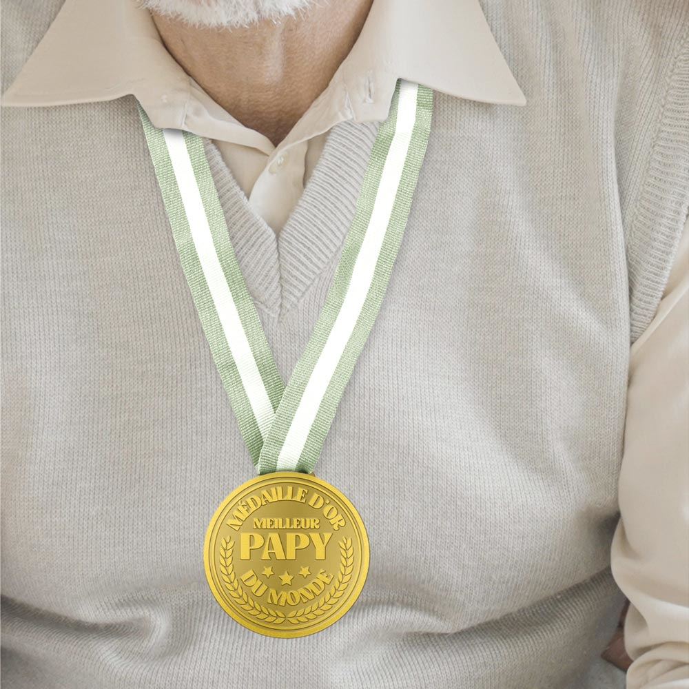 Médaille d'Or Meilleur Papy