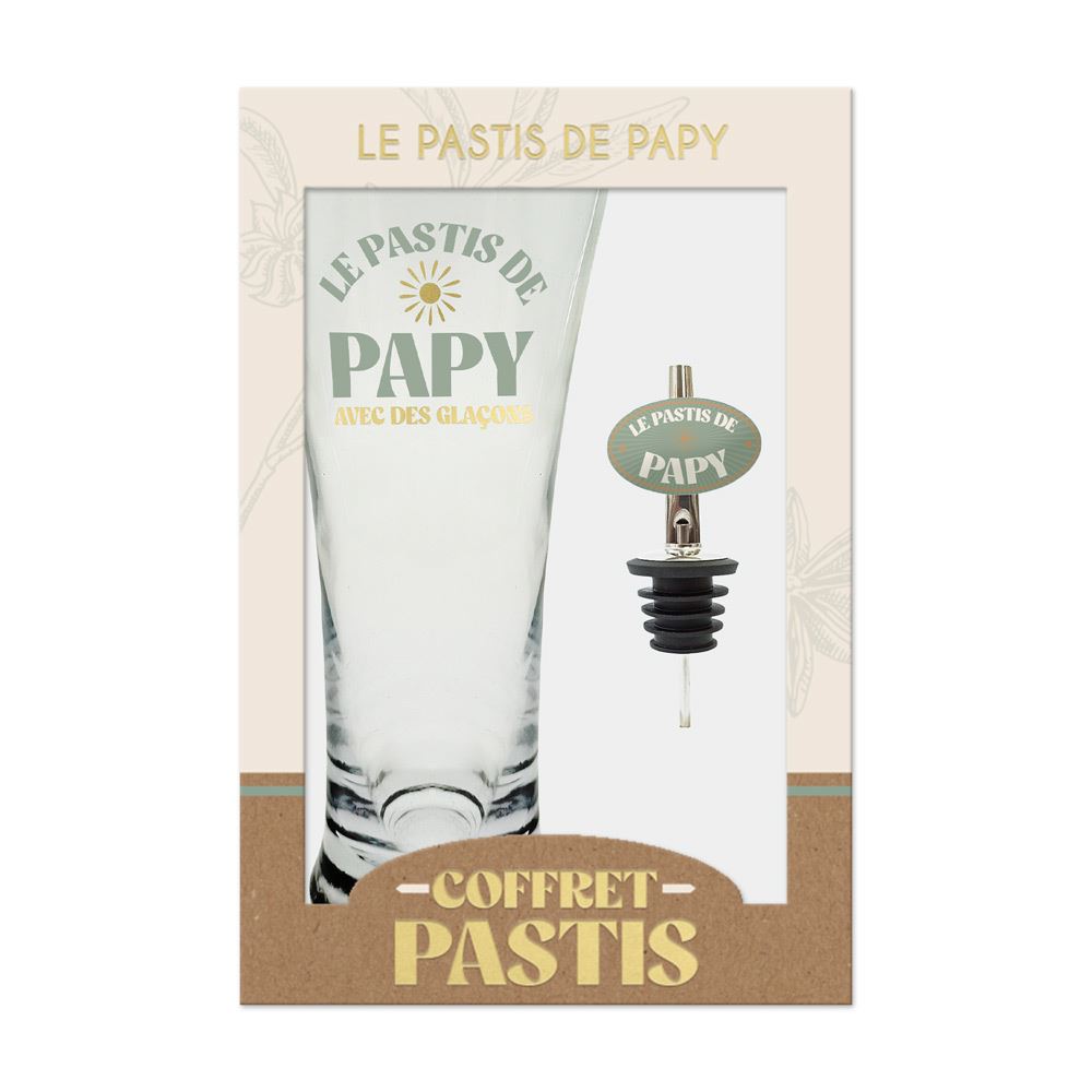 Coffret pastis papy