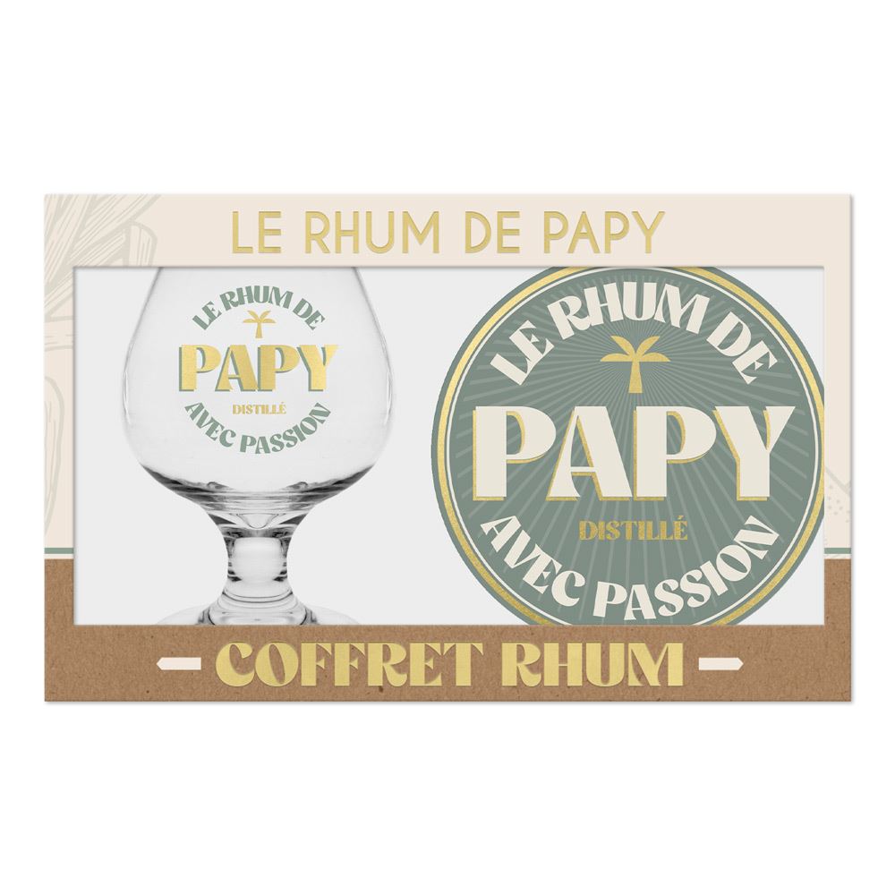 Coffret rhum de papy