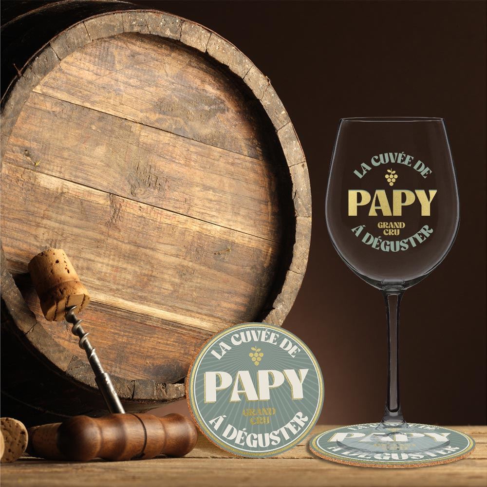 Coffret vin papy