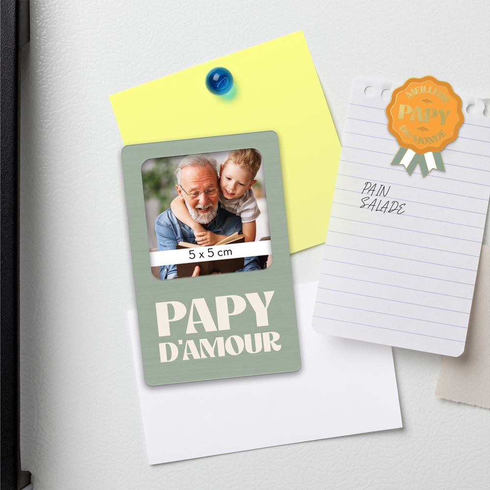Magnet photo papy