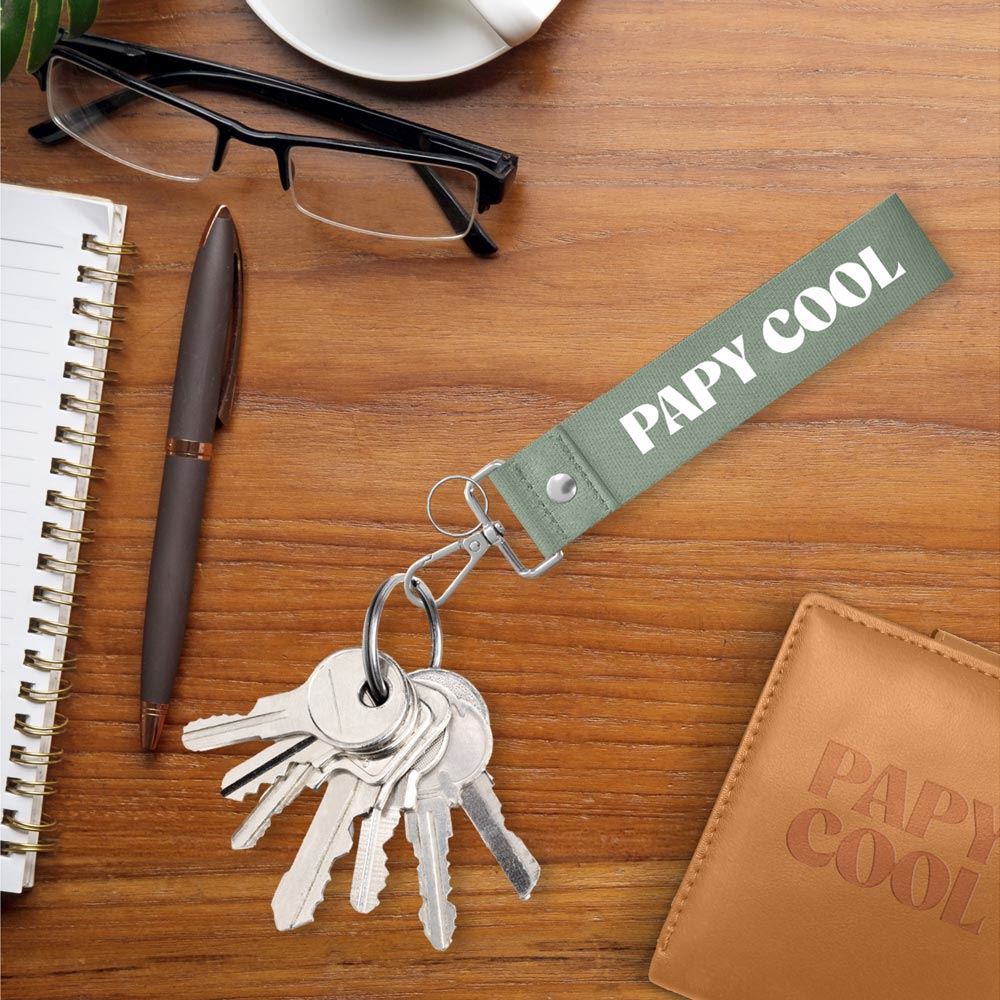 Porte clés lanière papy