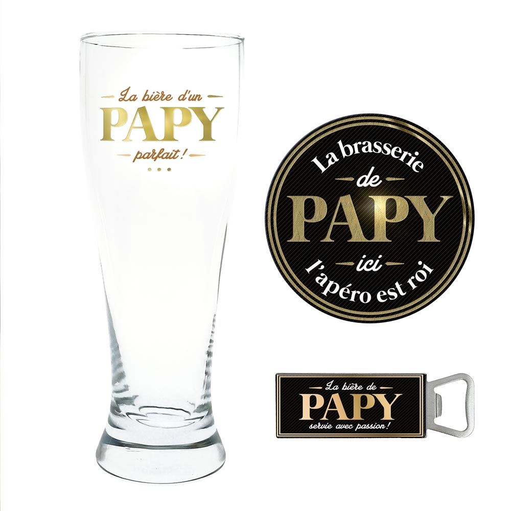 Coffret bière papy