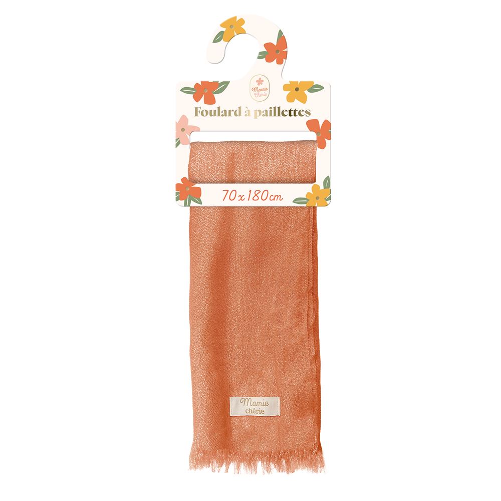 Foulard paillette mamie
