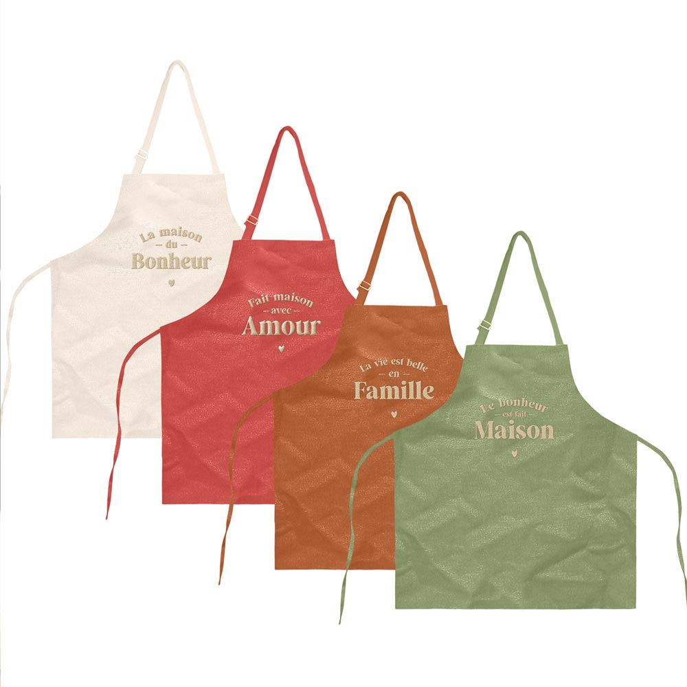 Tablier femme paillette