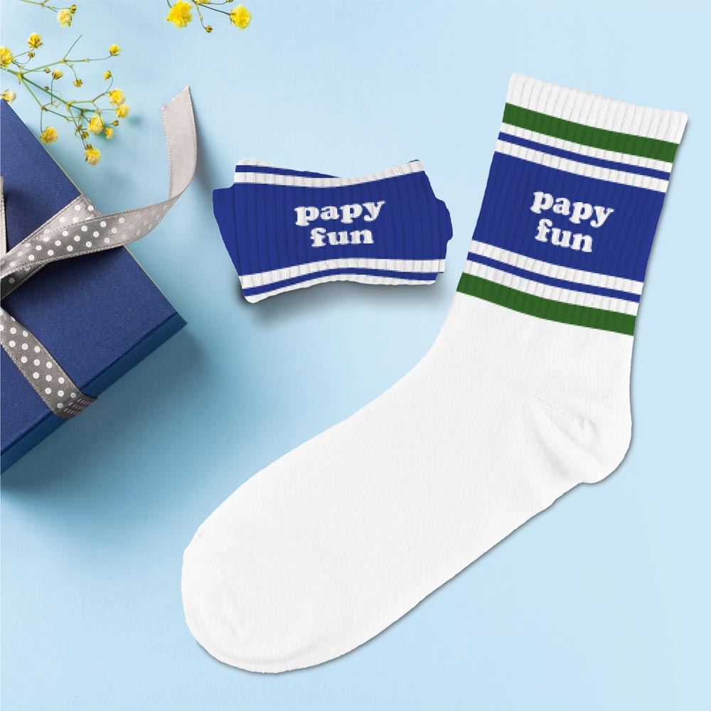 Chaussette papy fun