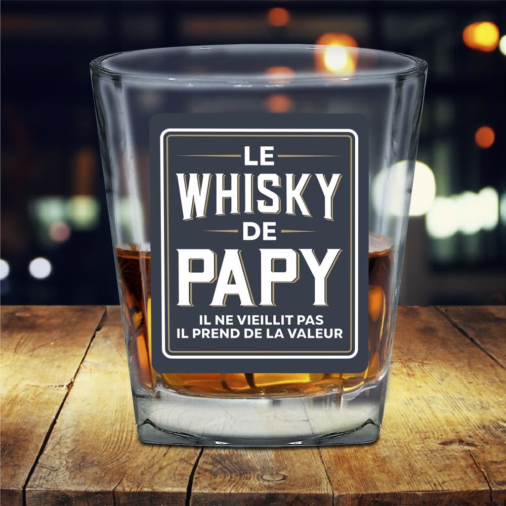 Verre whisky papy