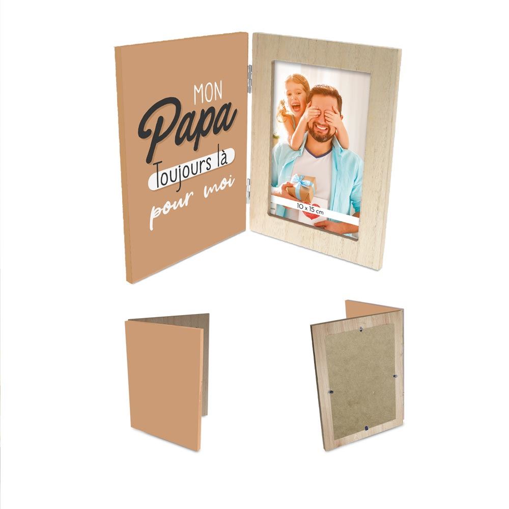 Cadre photo double papa