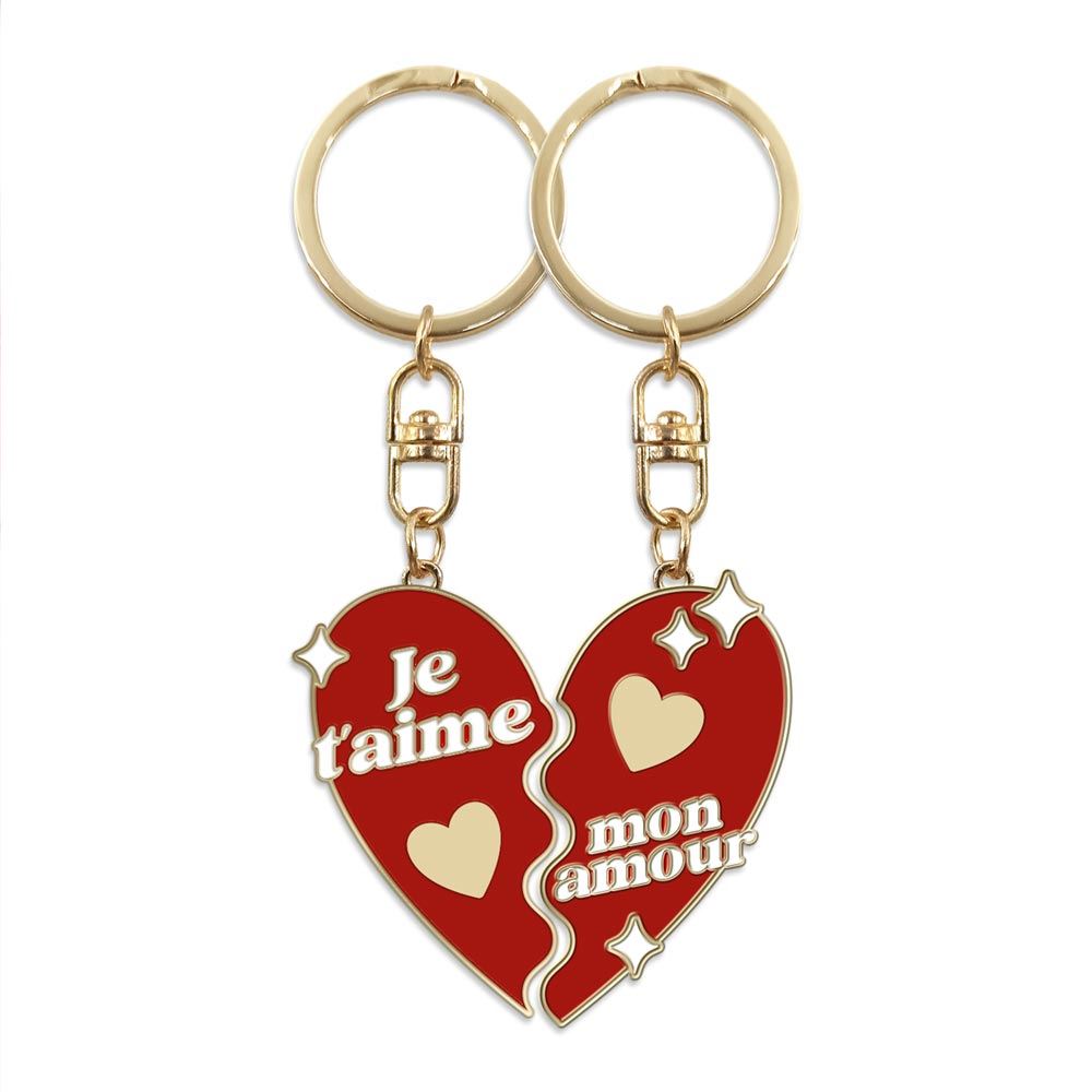 Porte clés duo amour