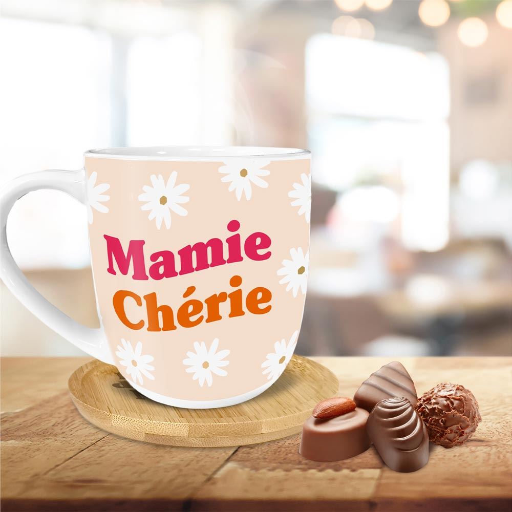 Coffret tasse mamie chérie