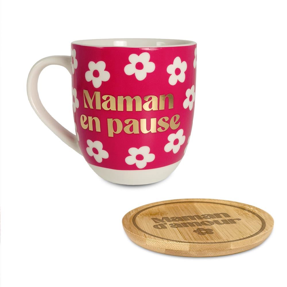 Coffret Cadeau Tasse Maman En Pause