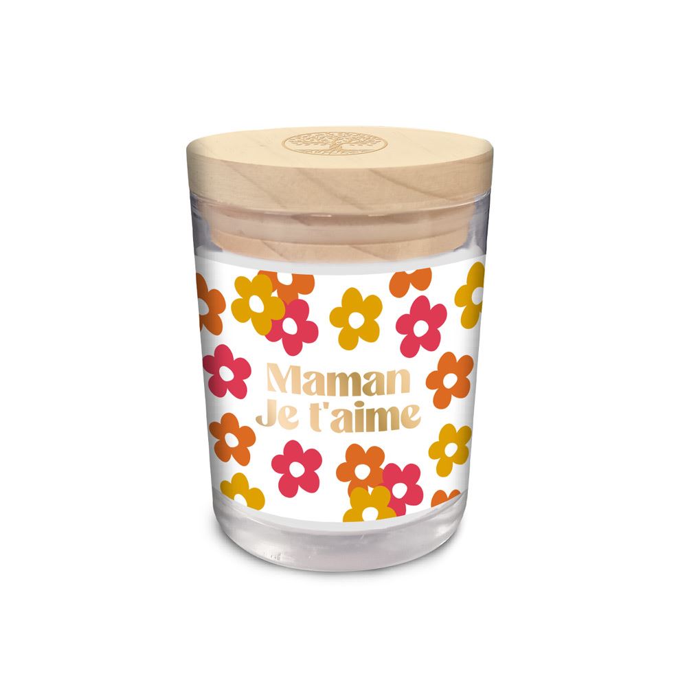Bougie Verre Maman Je T'Aime