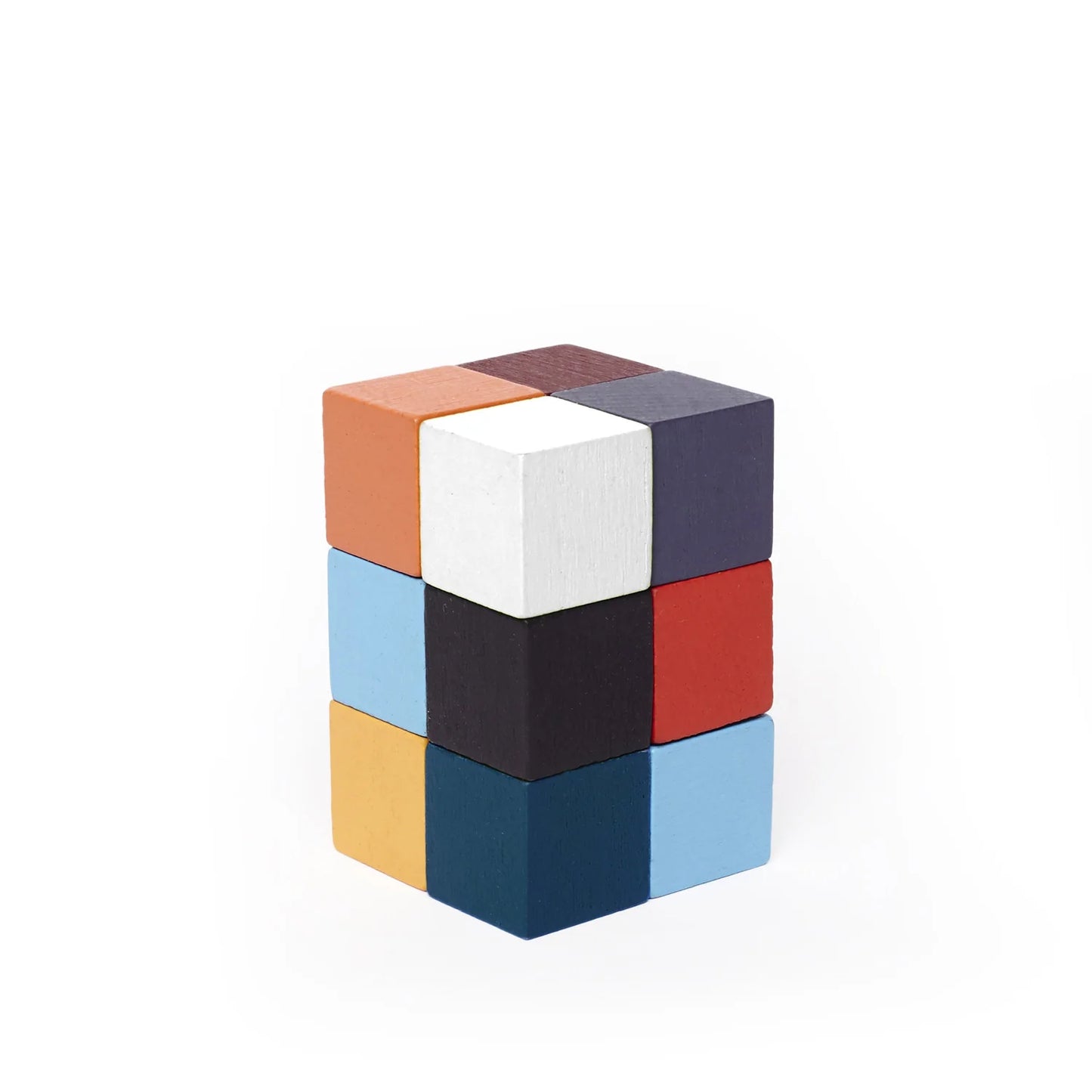 CUBE ÉLASTIQUE 3D PUZZLE EN BOIS