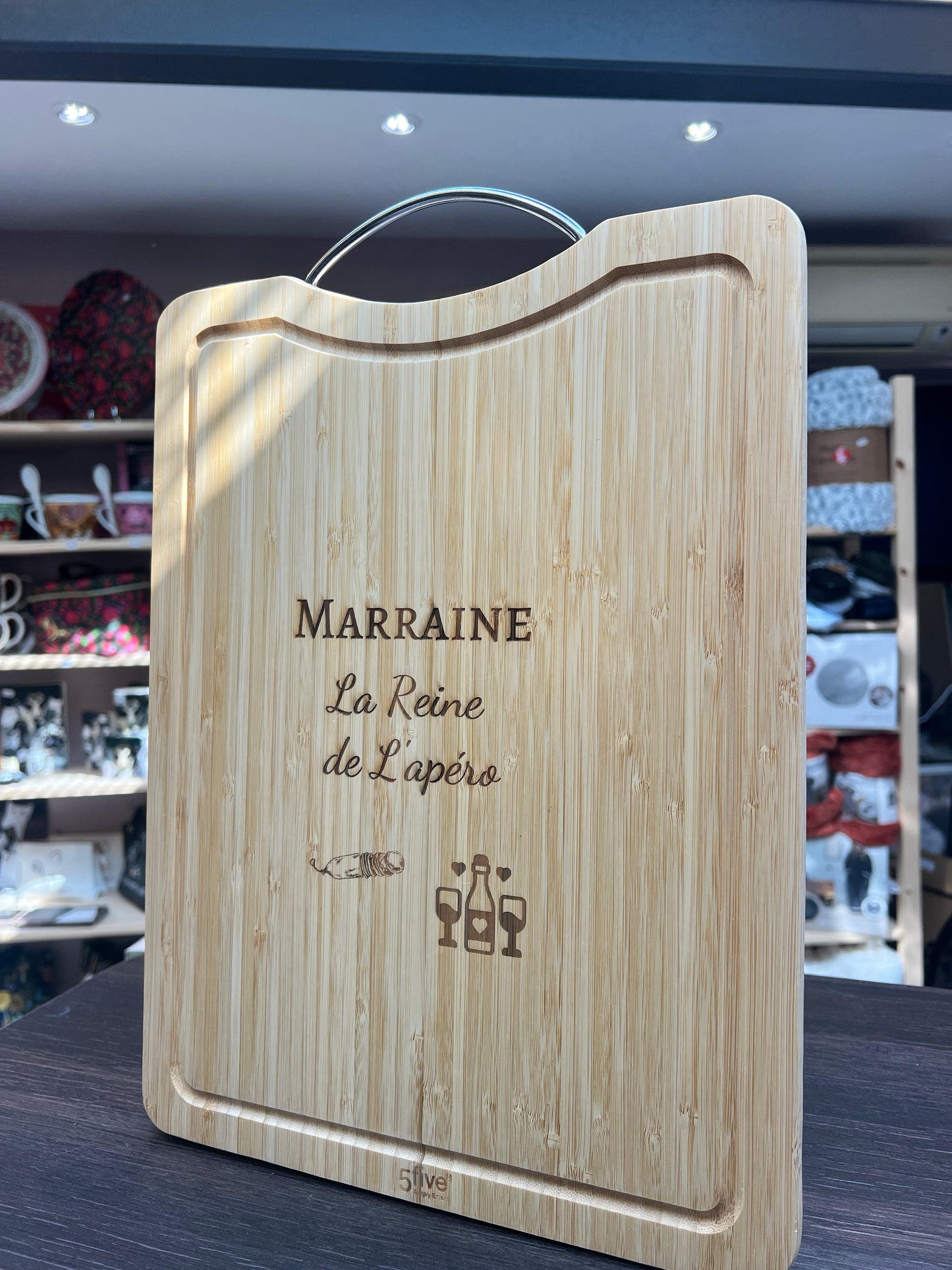 Planche à découper marraine