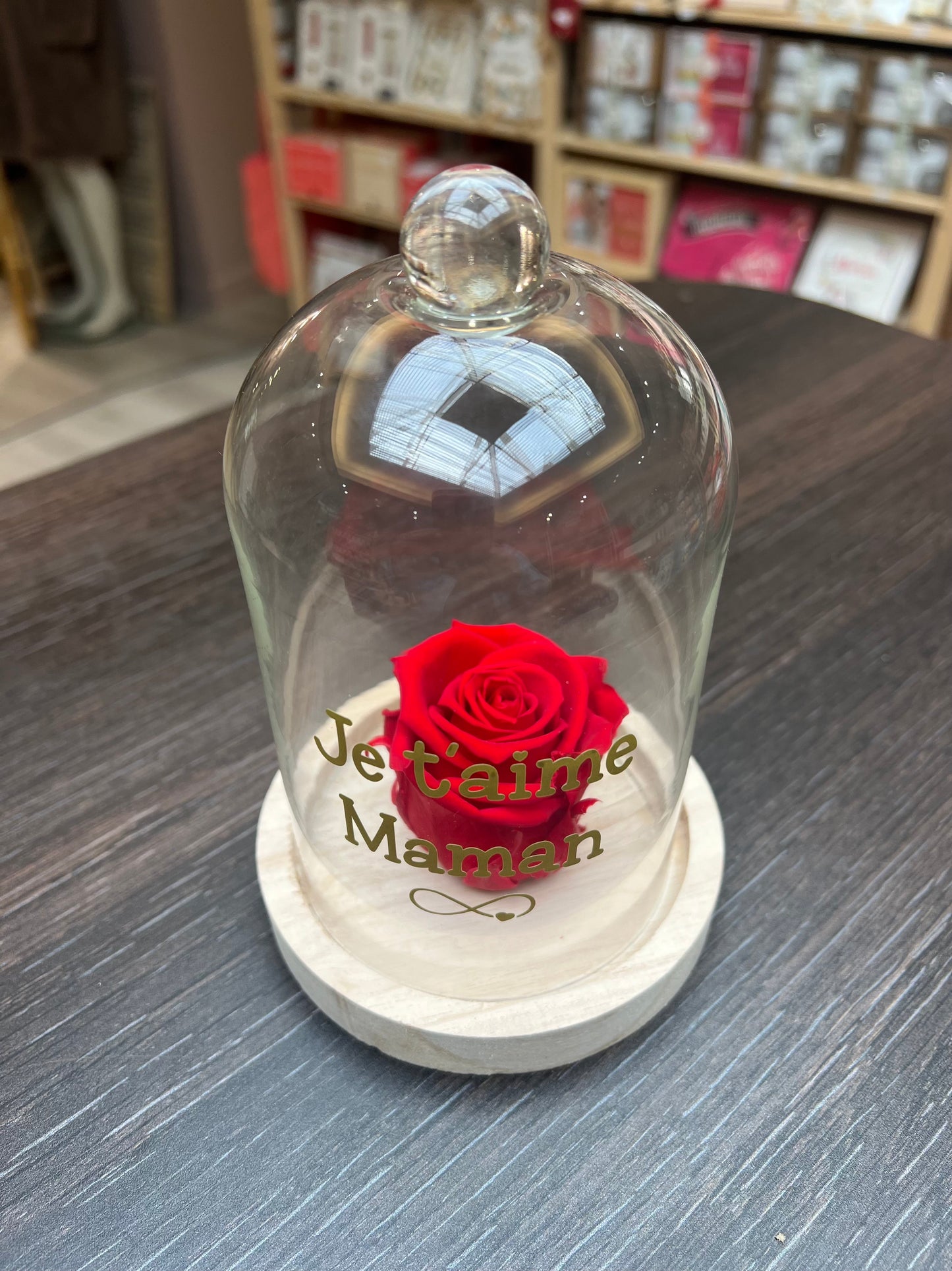 Cloche personnalisée maman