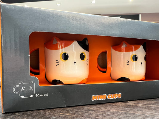 Duo mug expresso chat