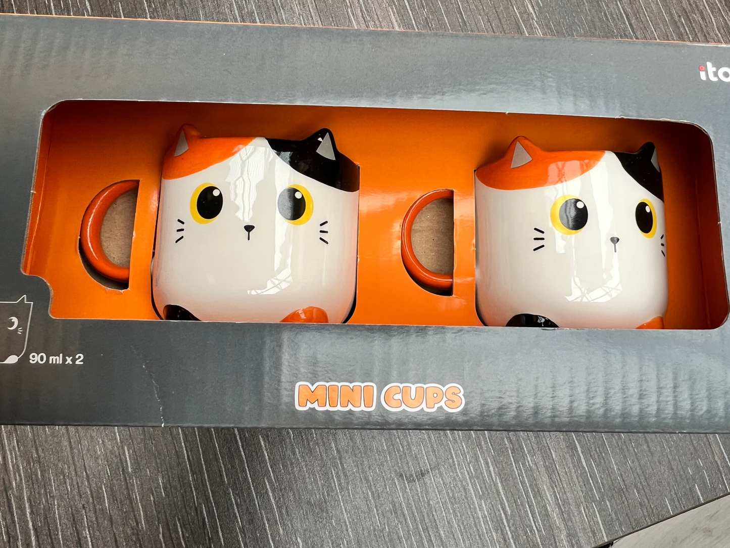 Duo mug expresso chat