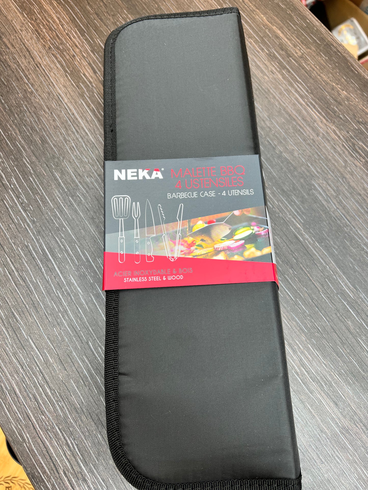 Coffret ustensile barbecue papa