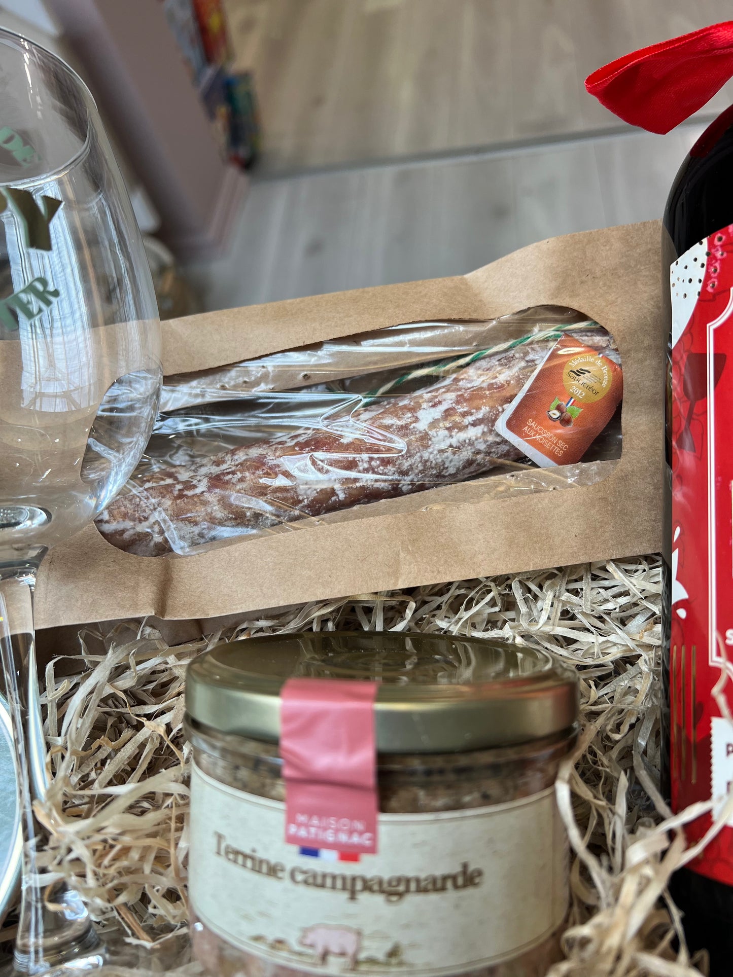 Coffret gourmand papy vin