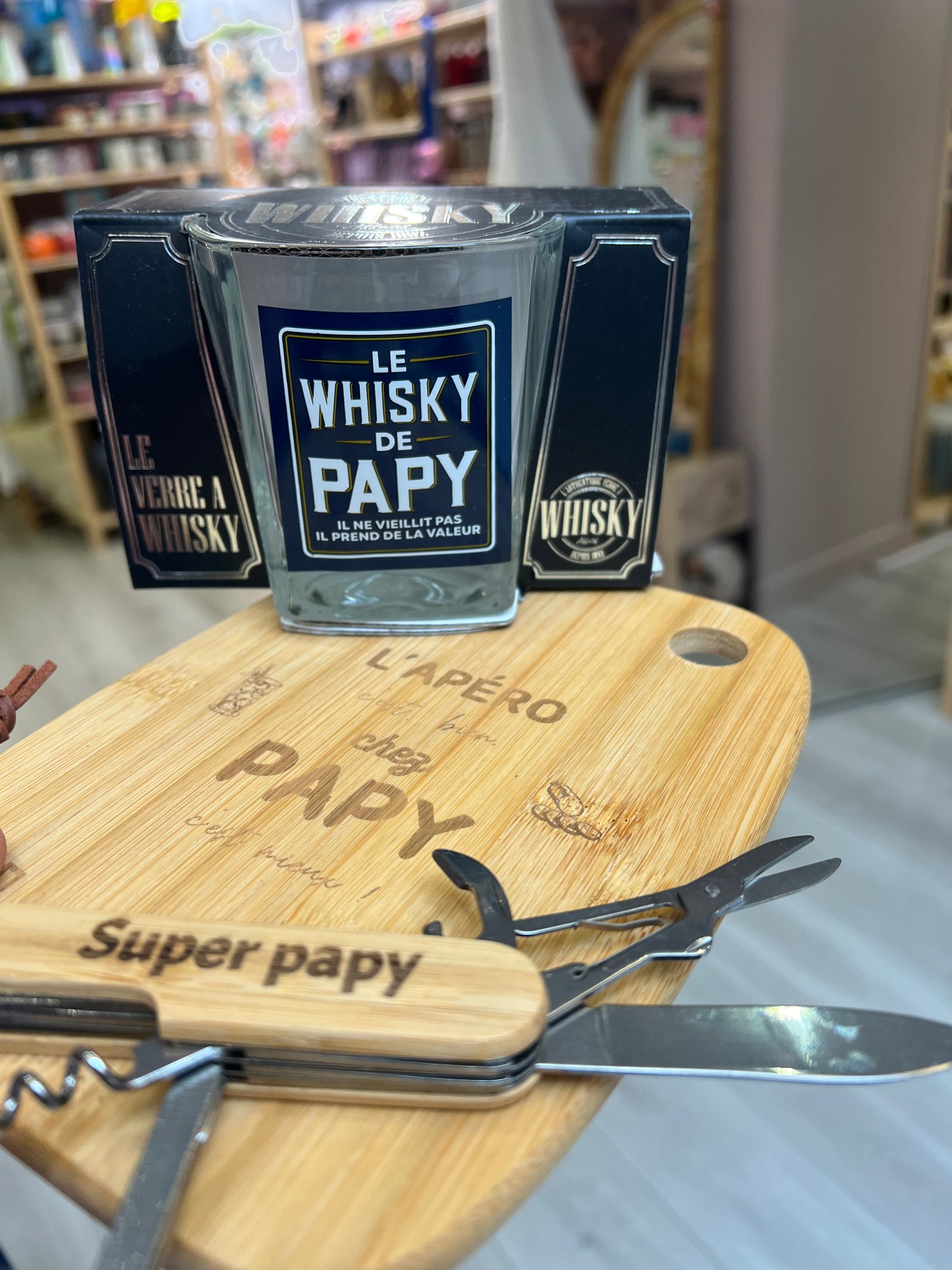 Coffret planche papy