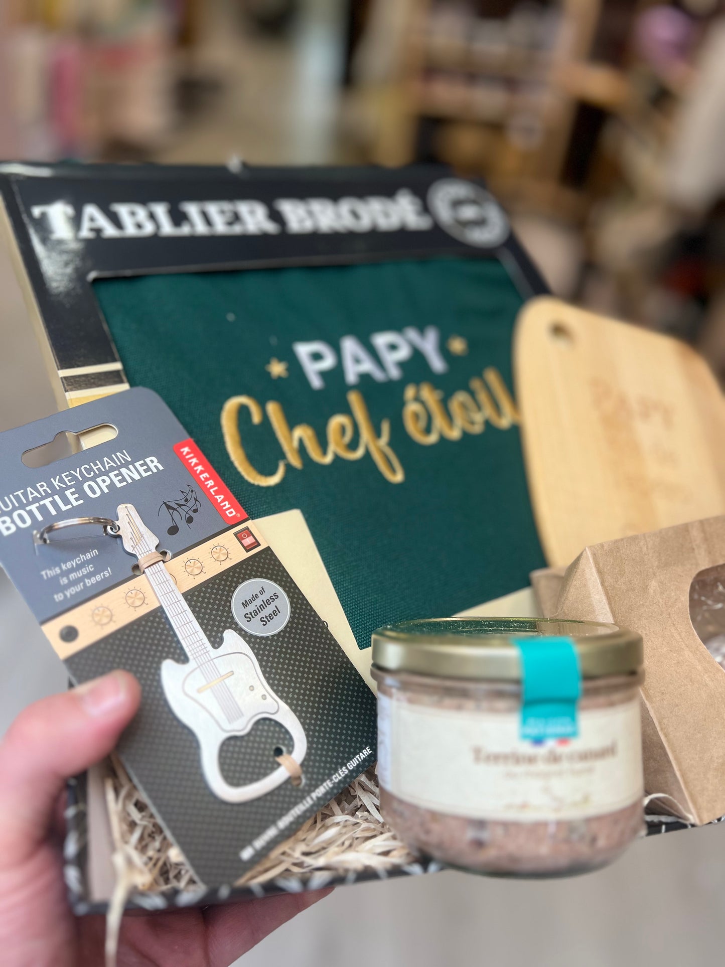 Coffret tablier papy