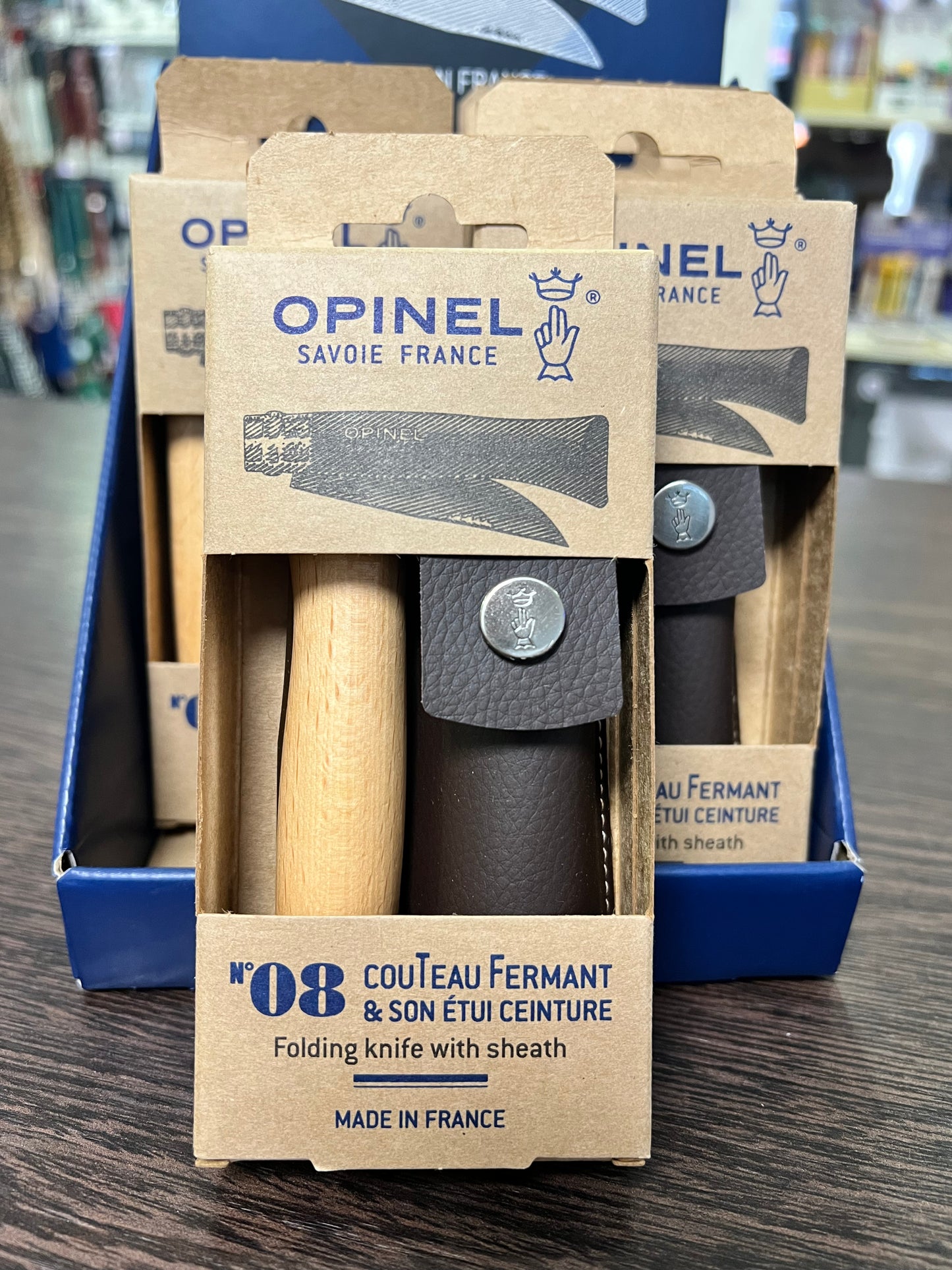 Coffret Opinel couteau & étui