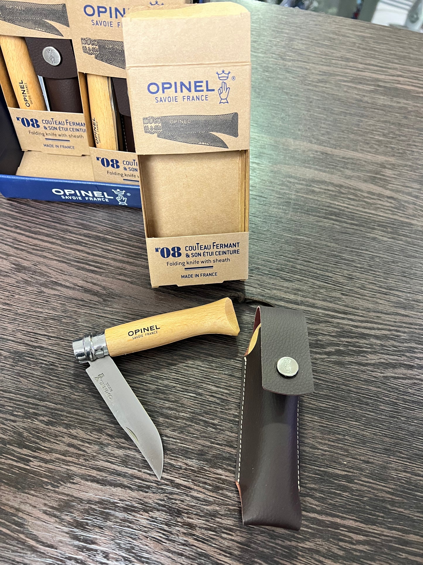 Coffret Opinel couteau & étui