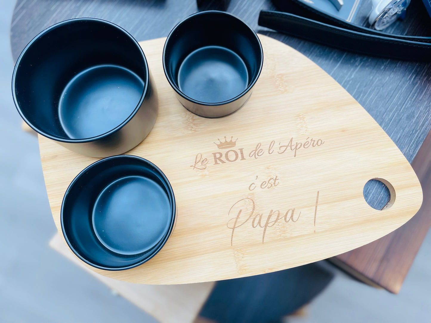 Plateau apéro papa