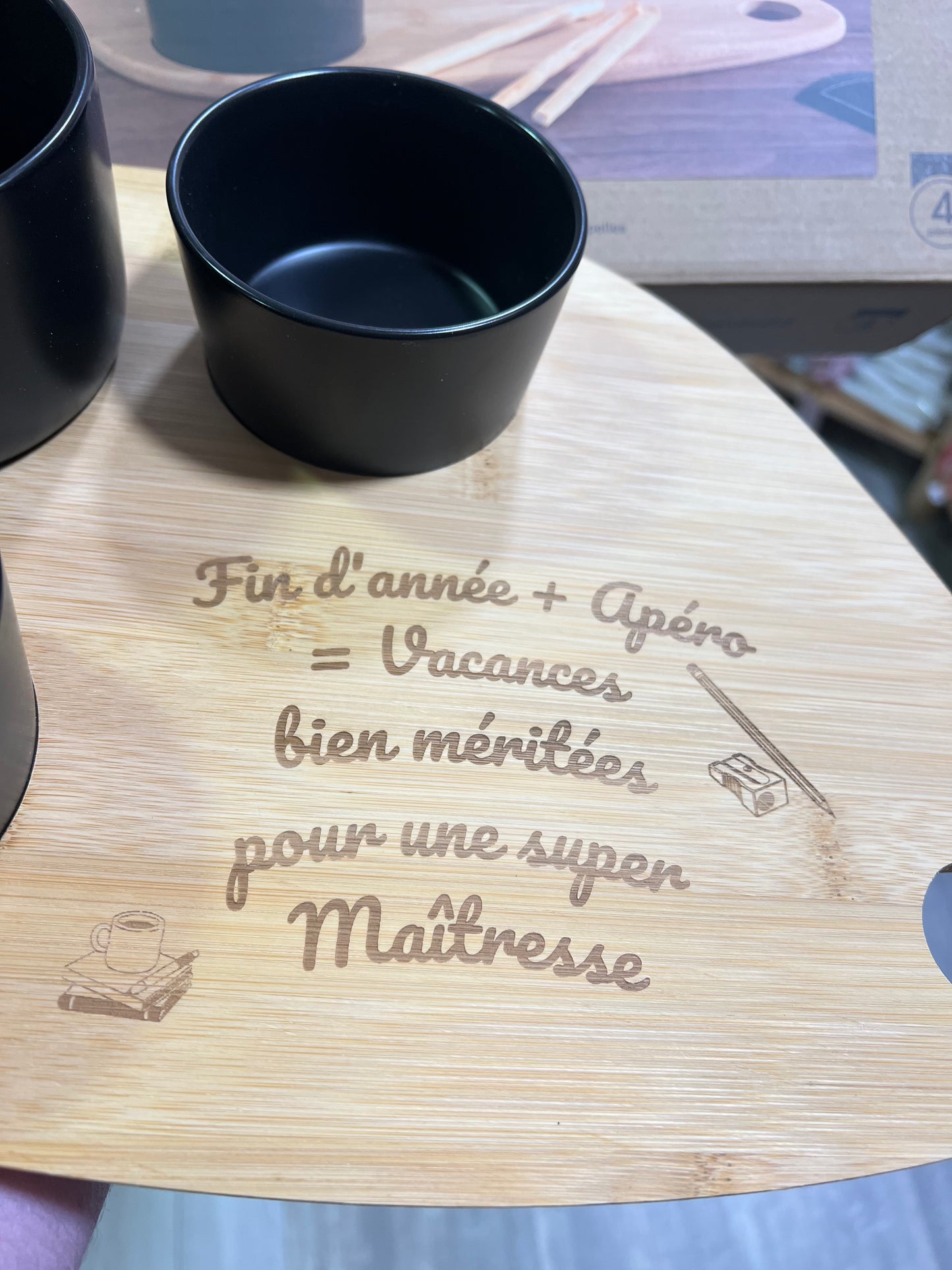 Plateau apéro personnalisé
