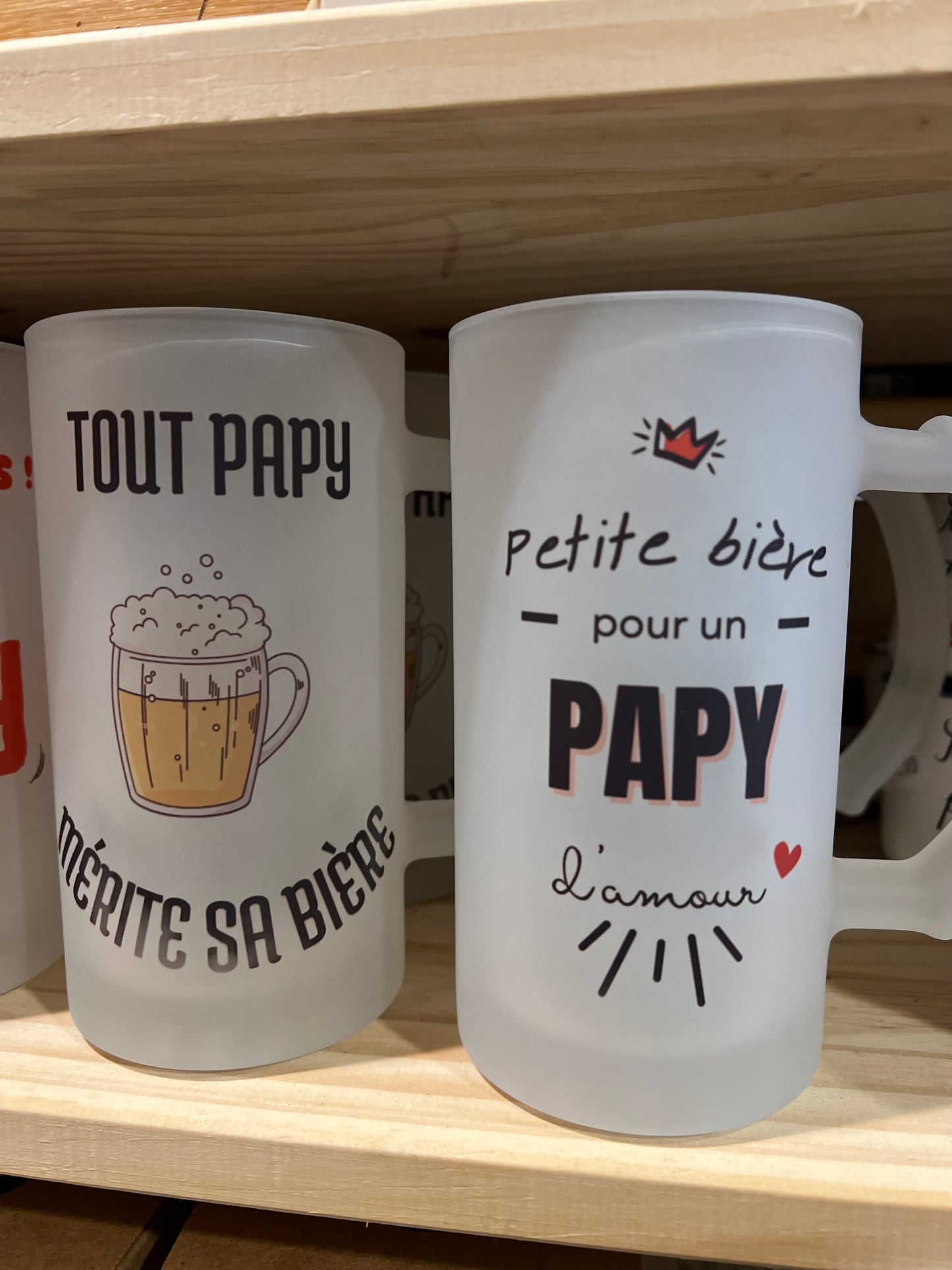 CHOPE DE BIÈRE PAPY PERSONNALISABLE