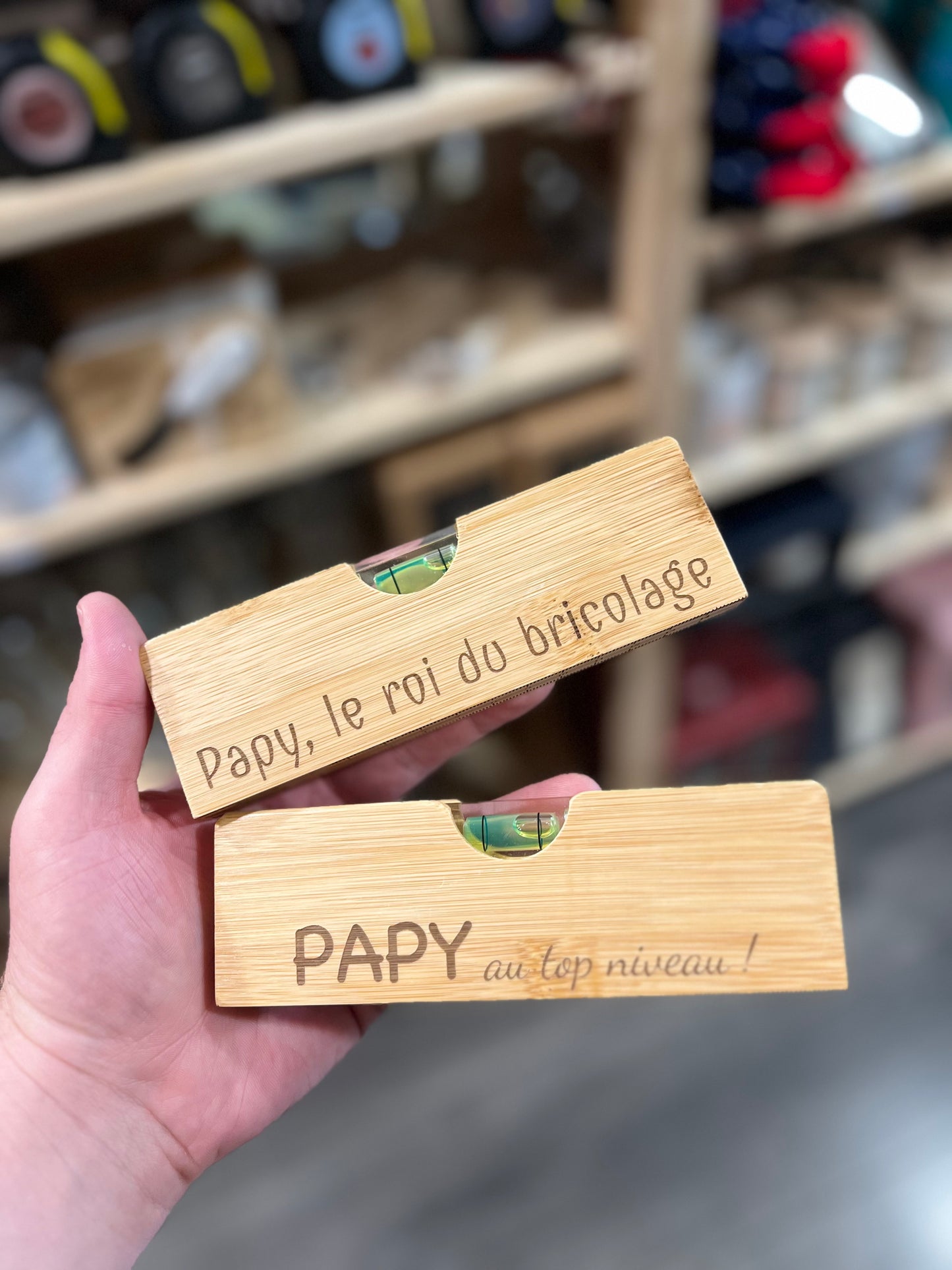 NIVEAU DECAPSULEUR PAPY PERSONNALISABLE