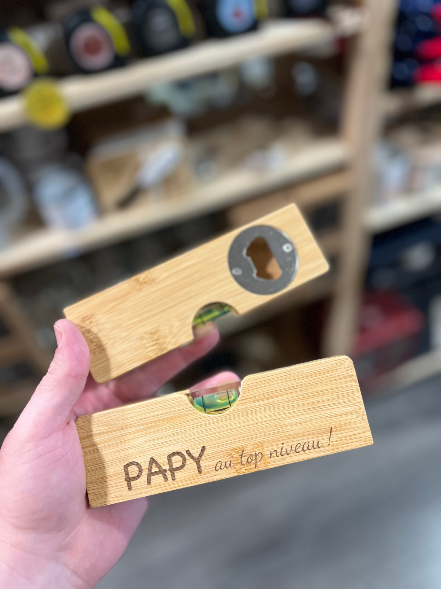 NIVEAU DECAPSULEUR PAPY PERSONNALISABLE