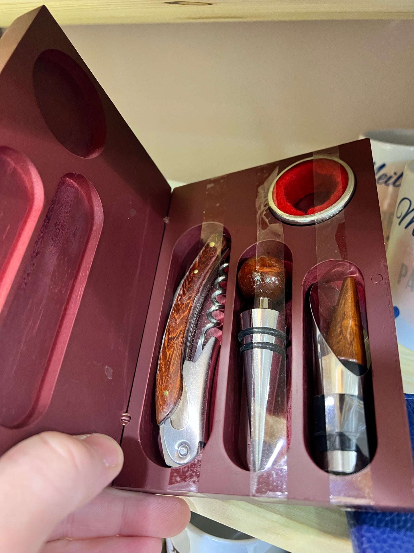 COFFRET ACCESSOIRES VIN PARRAIN