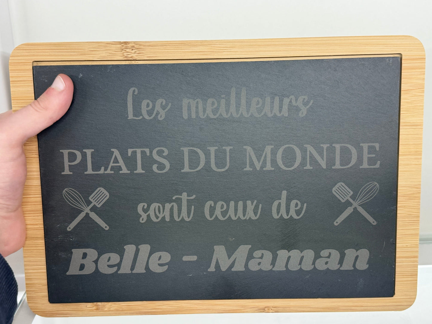 Planche personnalisée Belle-maman