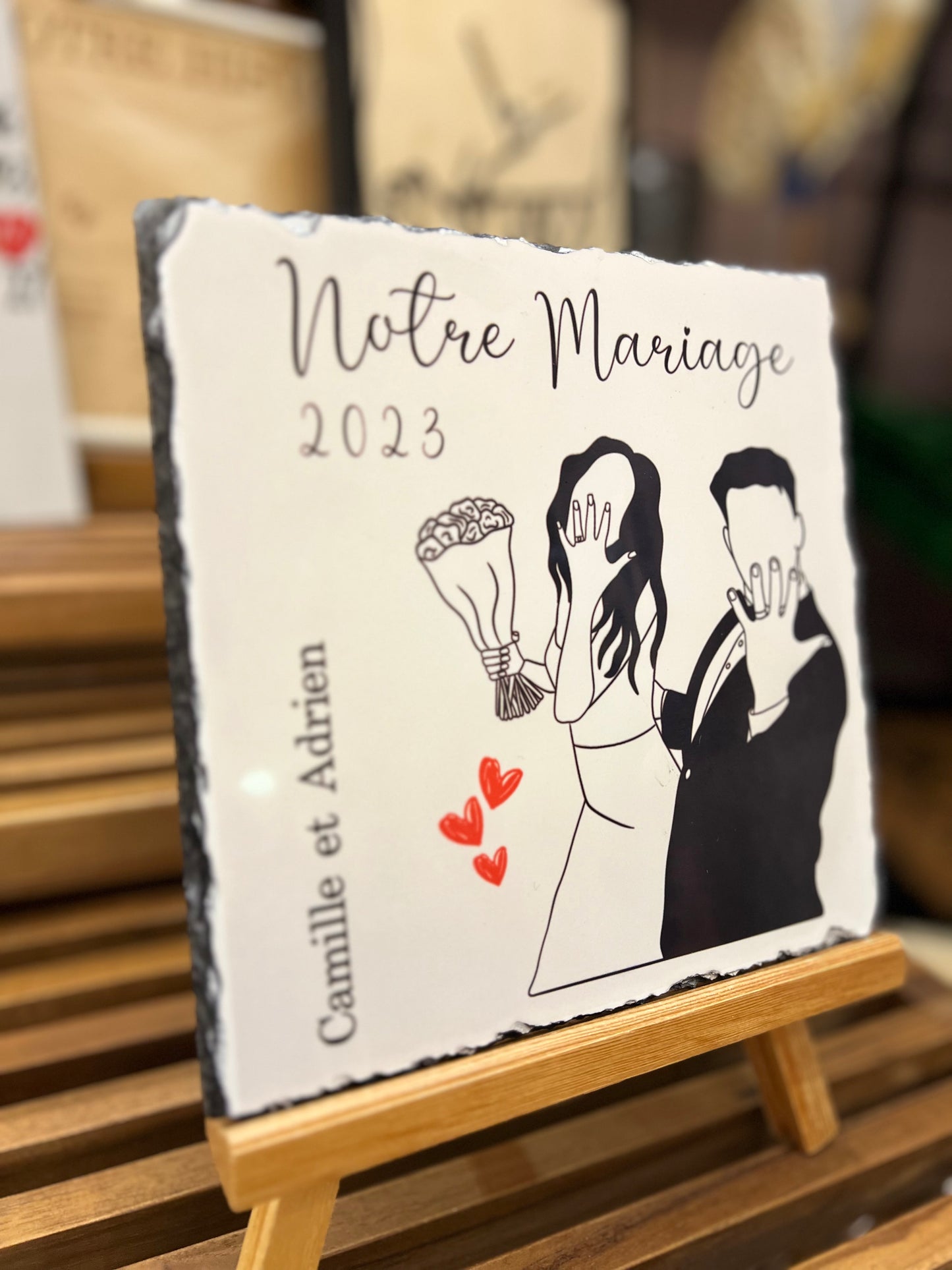 Ardoise personnalisé