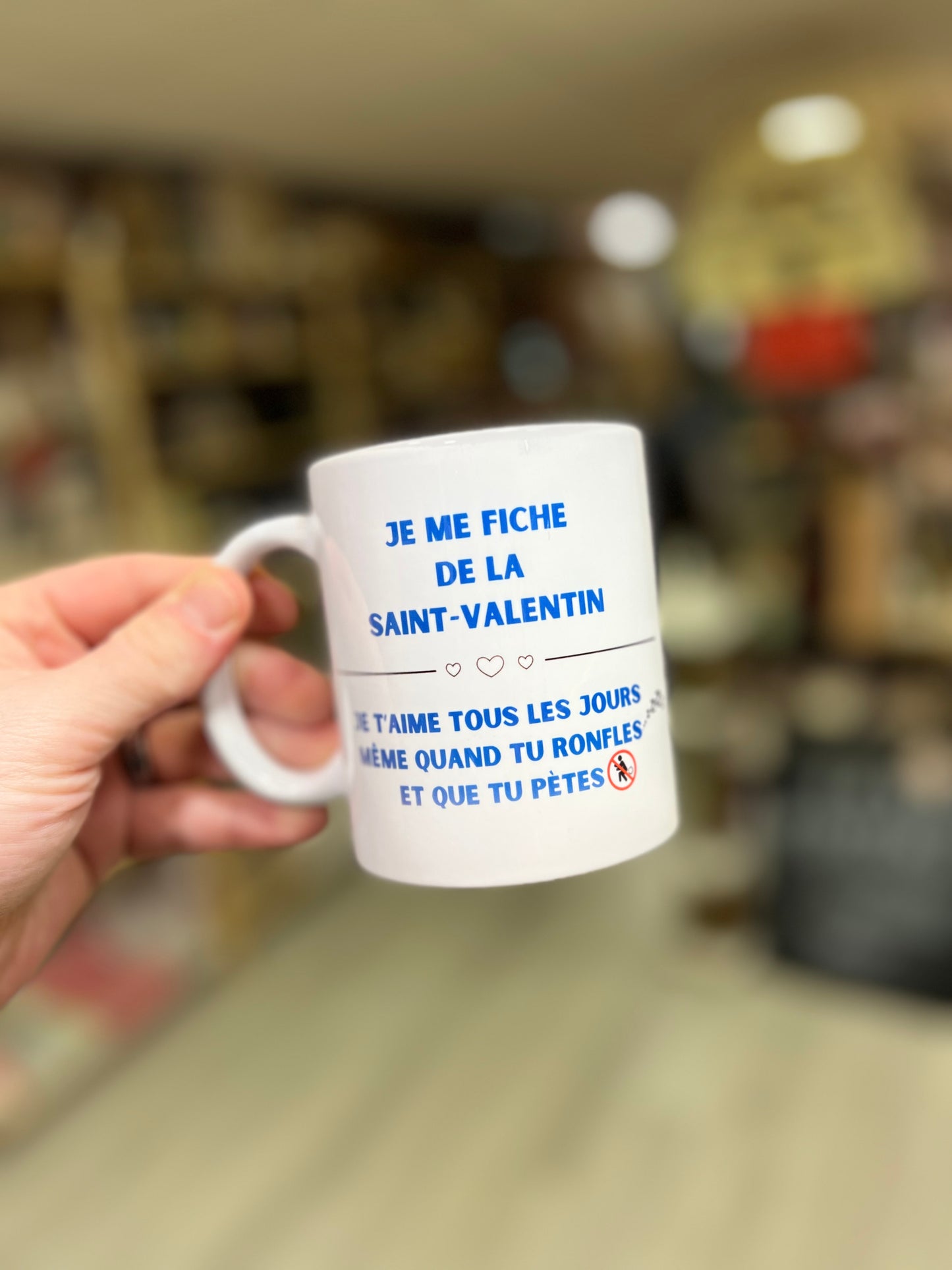 Mug personnalisé saint Valentin