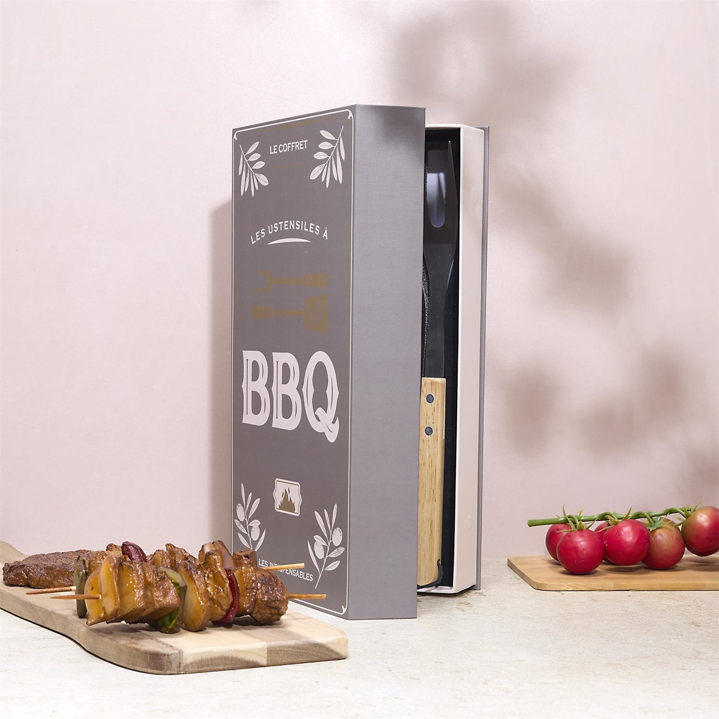 Coffret barbecue personnalisé papa