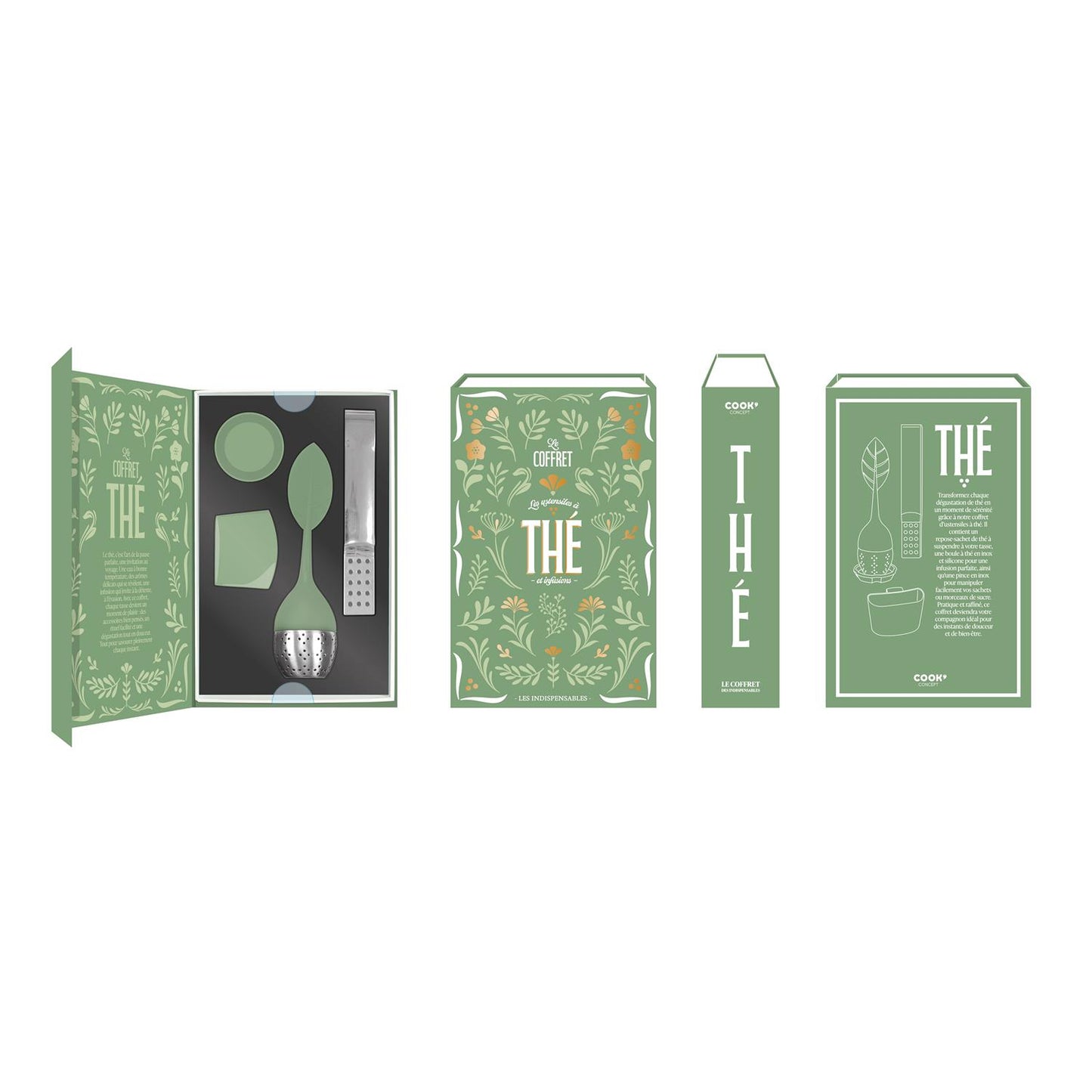 Coffret livre thé