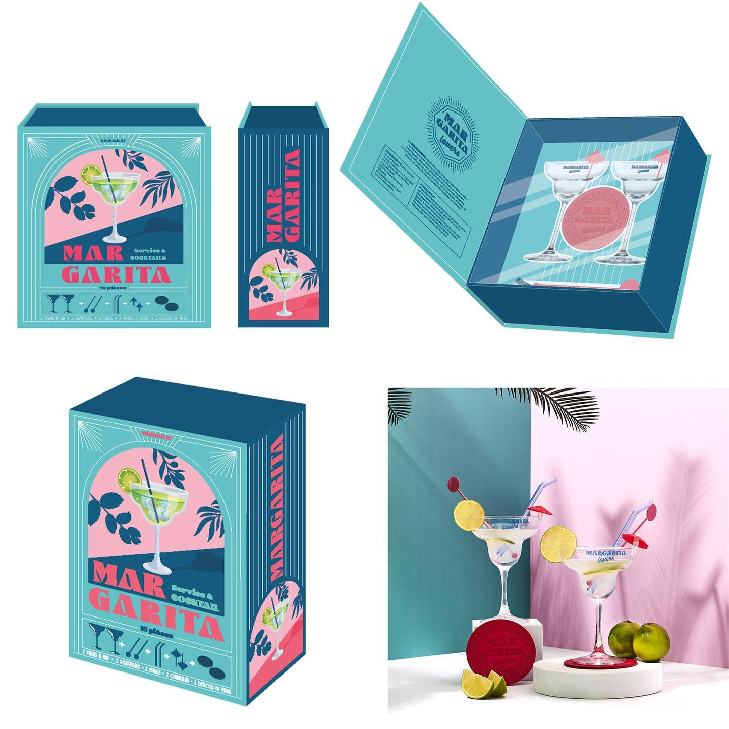 Coffret margarita 10 pièces