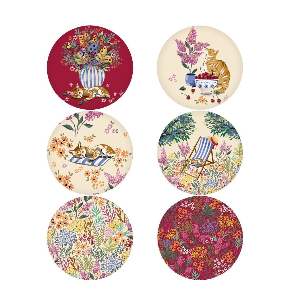 Dessous de verre x6