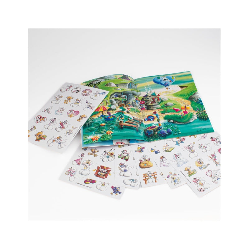 Cahier avec stickers diddl