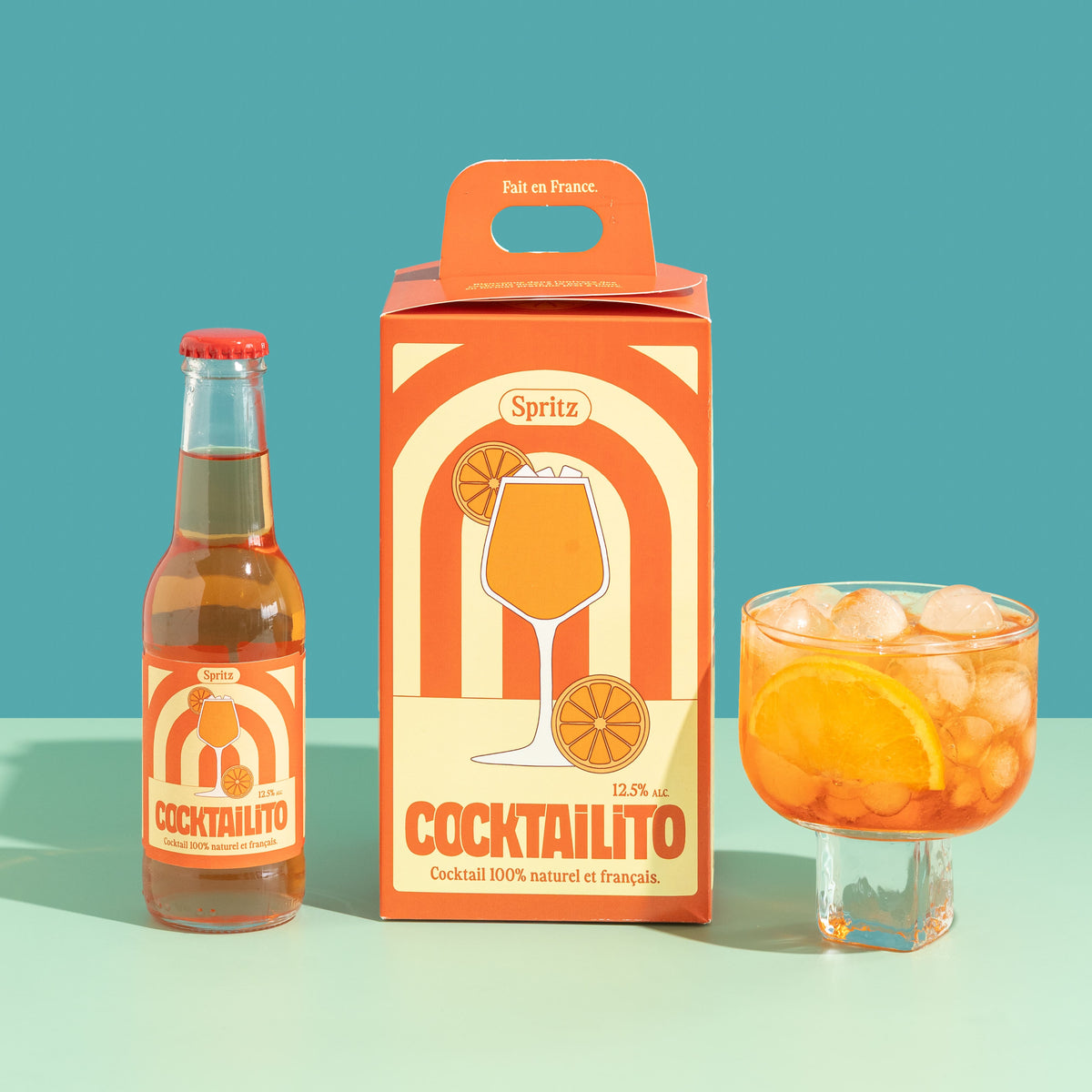 Spritz Cocktailito – avec alcool 12,5 % – 4 × 20 cl