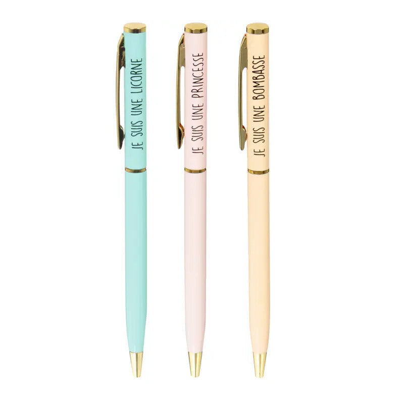 Coffret 3 stylos