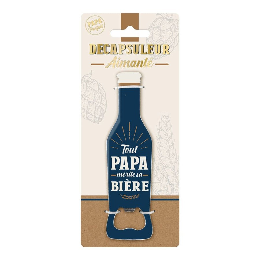 Décapsuleur aimanté papa